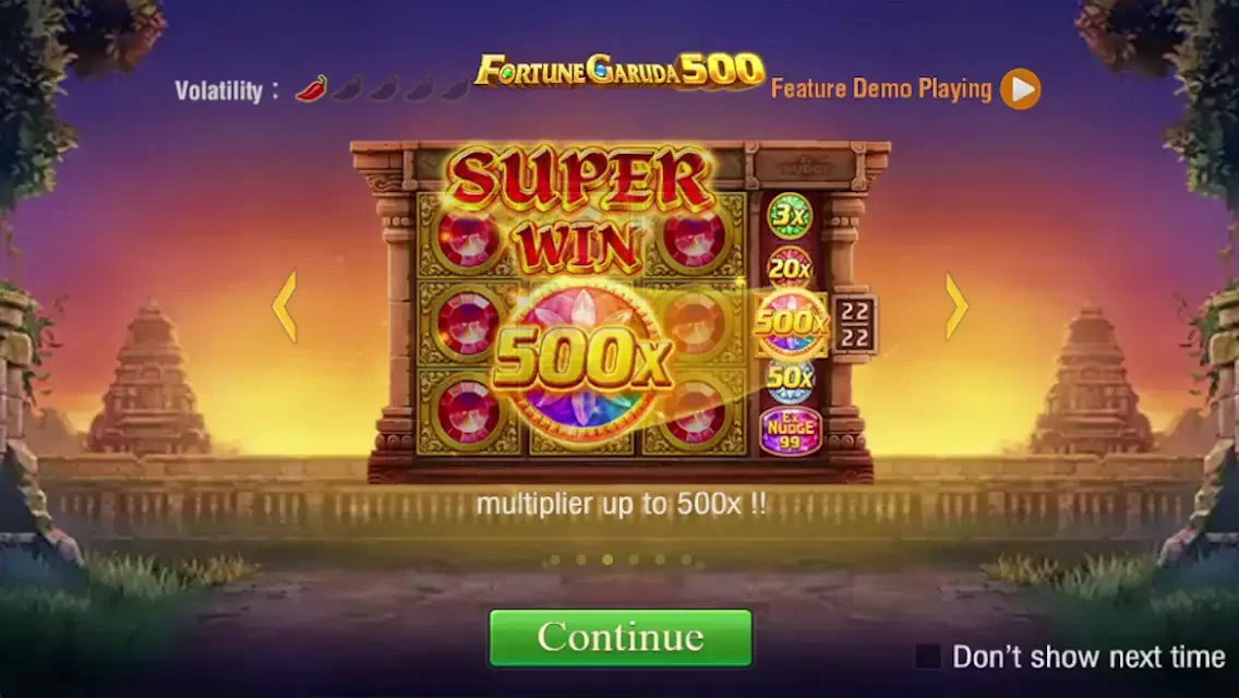 Fortune Garuda 500 Captura de tela do jogo 4 Fortune Garuda 500 Captura de tela do jogo 4